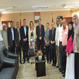 A Meeting with Cairo University President