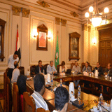 A Meeting with Cairo University President