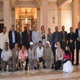 A Meeting with Cairo University President
