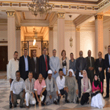 A Meeting with Cairo University President